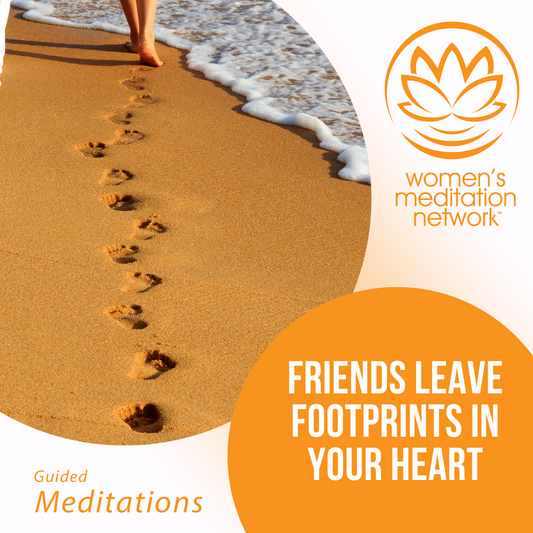 Friends Leave Footprints In Your Heart